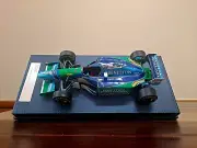 1/18 Classic Formula One Benetton B195 Renault 1995 F1 J. Herbert with Case