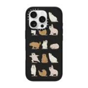iPhone 16 Pro Impact Case MagSafe Compatible Bear Yoga