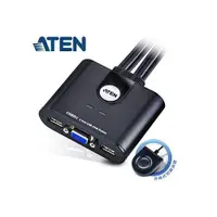 在飛比找蝦皮商城優惠-ATEN 2埠 USB KVM 多電腦切換器 CS22U