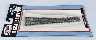 Atlas Code 80 #6 Switch Custom Line Righthand N Scale Switch #2753 New In Pack