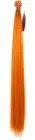 Short Weft - Copper Brown Synthetic Hair 17 inches in length 40 inches long NEW