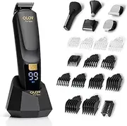 OLOV For Man Beard Trimmer, 21 Piece All-in-One Mens Grooming Kit and Hair Clipper, Nose, Ear,Body and Face, Electric Razor with USB Recharge Dock