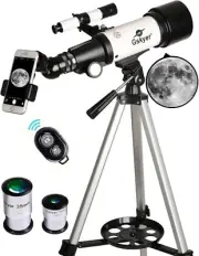 Gskyer Telescope 70 mm Aperture 400mm AZ Mount Astronomical Refracting Telescope