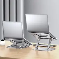 在飛比找momo購物網優惠-【Pipe】LS1 鋁合金雙軸升降 摺疊筆電支架 筆記型電腦