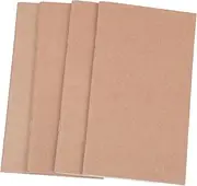 NUOBESTY 4pcs Travel Notebook -leaf Refills Notepad Paper Compact Notebook Ideal for Travel Diary Writing