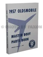 Oldsmobile Body Parts Book 1957 1956 1955 1954 1953 1952 1950 1949 Olds Catalog