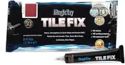 MagicEzy Tile Fix - (Burgundy) -Porcelain Tile Repair Kit - Scratch Touch Up Filler - Scratch Repair.