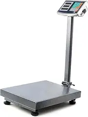 HF Commercial Postal Scales 300kg 50x40cm Platform Scale Heavy Duty Digital Electronic Computing Industrial Weighing Shop Weight Balance