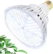 MILYN 100 W Pack of 2 LED Plant Lamps, E27 Sunlike Full Spectrum Grow Light f...