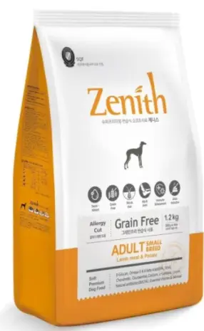 韓國 Zenith 無穀全齡犬 (小顆粒)軟飼料【羊肉+雞肉】 1.2kg