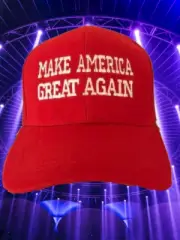 Donald Trump MAGA "Make America Great Again" Adjustable Red Baseball Hat/Cap