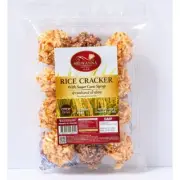 165g (Sriwanna Rice Cracker with Sugar Cane Syrup 165 g. 1 bag ) From Thailand