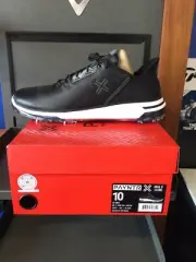 Payntr 004F LUXE Golf Shoes -Black -- Size 10