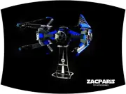 DISPLAY STAND for Star Wars Lego 6206 75240 75242 75240 TIE Interceptor