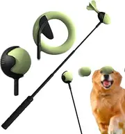 Shenrongtong Dog Ball Thrower Stick,Anti-slip Handle Tennis Ball Thrower For Small Dog - Retractable Anti-slip Handle Puppy Ball Throwing Stick, Tennis Ball Thrower For Walking