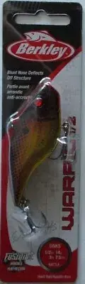 BERKLEY WARPIG Lipless Crankbait - 1/2 Oz. - 3" - Black Gold