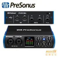 在飛比找蝦皮購物優惠-【民揚樂器】錄音介面 PreSonus Studio 24C