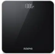 Renpho 28Cm Digital Bathroom Scale Highly Accurate Scale For Body Weight w/ Ligh