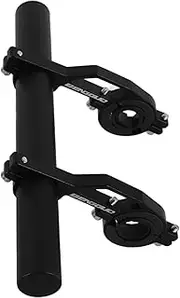 JUMPLAWN Bike Handlebar Extension Bracket Multi Function Extender for Mountain Bikes Scooters Durable Sturdy Tightness Practical Accessory for Lights Storage