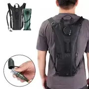 Waterproof Tactical Hydration Backpack with 3L Bladder Water Bag Running