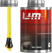 Qkbuza 100 Ml Car Roof Liner Quick Repair Adhesive Glue, Car Roof Fabric Glue, Upholstery Strong Fabric Adhesive Liquid Glue, Auto Headliner Adhesive, Fast Drying and Easy Restore Fabric
