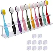 10 Pack Crafting lnk Blending Brushes Blending Paper Craft Background Blender Painting 5/10 Holes Brush Holder Rack Protective Covers Drawing Painting Brushes Flat Kit Ink Application Tools