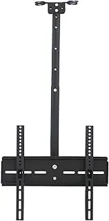 Ceiling TV Mount Bracket with Adjustable Tilt and Swivel 110 Lbs Capacity Ideal for Shopping Malls Workplaces and Street Shops