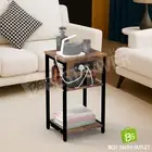 Sofa Bed Side Table Narrow End Hall Entry Lamp Laptop Desk Coffee Couch Storage
