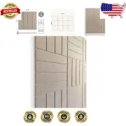 12 Pack Peel and Stick Felt Wall Panels – Acoustic Camel Decor for Modern Spaces