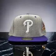 NEW Philadelphia Phillies Cap. On Melrose 2 Tone SnapBack Hat Flat Brim Cap