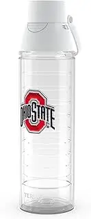 Tervis Venture Lite Ohio State Buckeyes - Primary Logo Made in USA Double Walled Insulated Tumbler Travel Cup Keeps Drinks Cold & Hot, 24oz Water Bottle, Classic