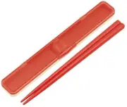 Skater chopsticks chopstick box set 18cm Retro French orange red ABC3