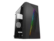 LVPATECH PC Gaming Computer Case Tempered Glass M-ATX / Mini-ATX Tower