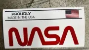 NASA Sticker NASA Decal Space Stickers Mars Sticker Alien Moon Decals SpaceX