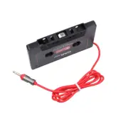 Audio Cassette Tape Adapter Aux Cable Cord 3.5mm Jack to MP3 iPod CD Player GB