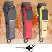 Gamma Boosted Electric Hair Clippers With Scissors Haircut Kit