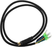 ULTECHNOVO Electric Bike Motor Adapter 9-pin Cable Extension Waterproof User-Friendly Design Bike Motor Conversion Cable