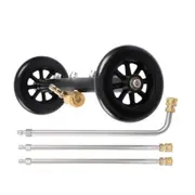 4000PSI 2 in 1 Pressure Water Spray Car Chassis Cleaner Washer Broom