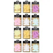 12x Studio Gift Wrapping Organza Bow & Ribbon Home Party Decor Assorted Colours