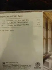 Bach: Partitas Nos. 2, 3 & 4 (CD, Mar-2008) MURRAY PERAHIA (sealed)