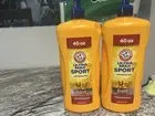 Lot Of 2Ultra Max Sport 3-in-1 Body Wash, Shampoo & Conditioner 40 fl oz Each