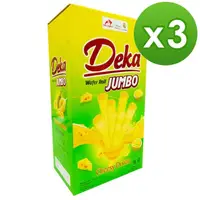 在飛比找momo購物網優惠-【Deka】Deka起司榴槤雪茄威化捲三入組(奶素320g*