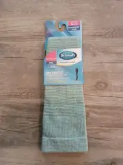Dr. Scholls Graduated Compression Socks Womens pattern size 8 to 10 8-15mmHg