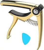 Ukulele Tuning Pick Clamp - Guitar Capo Tuner | Classical Guitar Ukulele | 4-In-1 Guitar Capo | Electric Guitar Musical Instrument String Tuner | Guitar Tuner Clip Capo For Beginners Professionals