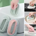 Magic Emery Sponge Brush With Handle Eraser Cleaner Rust Kitchen Cleaning Tools