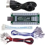 SJ@JX Game Controller Encoder DIY Arcade Joystick Button Gamepad Code Board for Xbox 360 Nintendo Switch Raspberry Pi PS3 PC Android