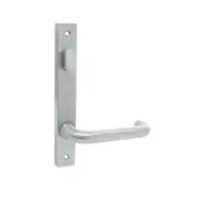 Kaba N600 Narrow Style Plate w/ Turn & Lever Satin Chrome Plate N613V25SCP