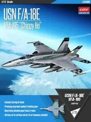 Academy 1/72 USN F/A-18E "VFA-195 Chippy Ho" Plastic Model Kit [12565]