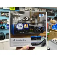 在飛比找蝦皮購物優惠-禾豐音響 Presonus Studio 24C USB錄音