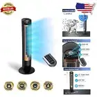 Stylish 42" Bladeless Tower Fan with Timer and Ionizer – Perfect for All Rooms